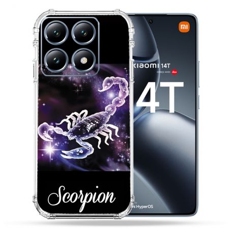 Coque Renforcée Pour Xiaomi 14T Pro Signe Zodiaque 2 Scorpion