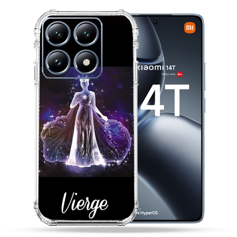 Coque Renforcée Pour Xiaomi 14T Pro Signe Zodiaque 2 Vierge