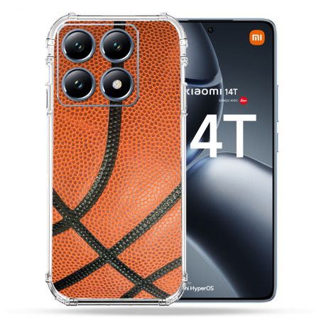 Coque Renforcée Pour Xiaomi 14T Pro Sport Ballon Basket