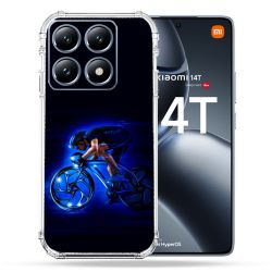 Coque Renforcée Pour Xiaomi 14T Pro Sport Cyclisme Bleu