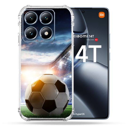 Coque Renforcée Pour Xiaomi 14T Pro Sport Football Stade