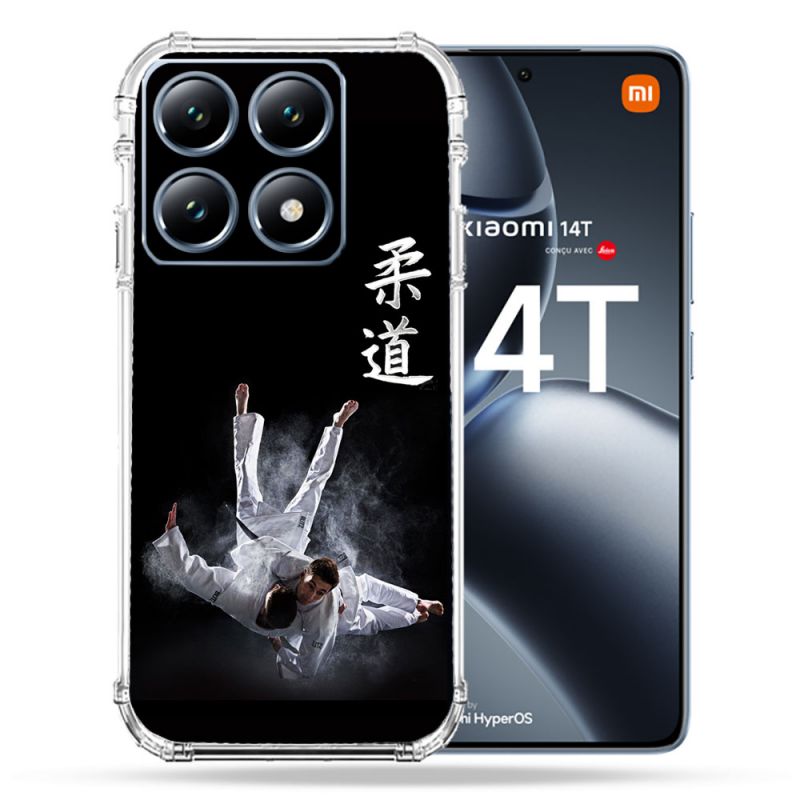 Coque Renforcée Pour Xiaomi 14T Pro Sport Judo Noir