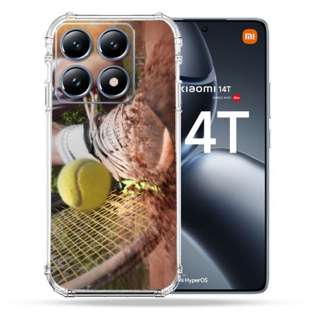 Coque Renforcée Pour Xiaomi 14T Pro Sport Tennis Glissade