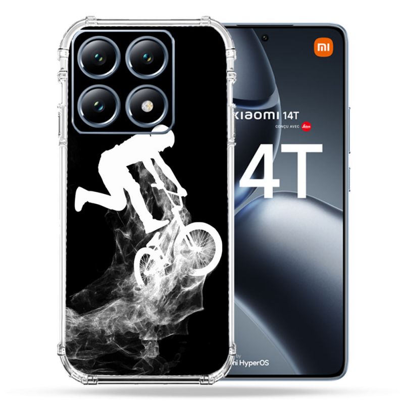 Coque Renforcée Pour Xiaomi 14T Pro Sport VTT Noir