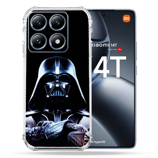 Coque Renforcée Pour Xiaomi 14T Pro Star Wars - Dark Vador Noir