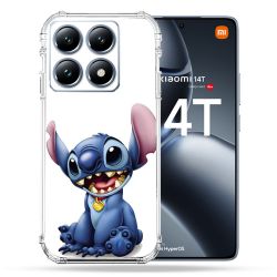 Coque Renforcée Pour Xiaomi 14T Pro Stitch Blanc