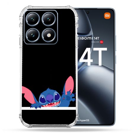Coque Renforcée Pour Xiaomi 14T Pro Stitch Noir