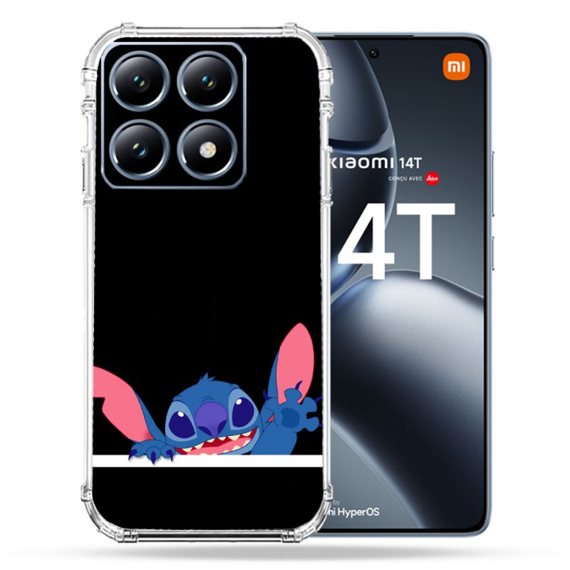 Coque Renforcée Pour Xiaomi 14T Pro Stitch Noir