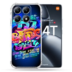 Coque Renforcée Pour Xiaomi 14T Pro Street Art Rap