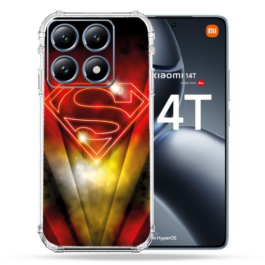 Coque Renforcée Pour Xiaomi 14T Pro Superman Logo