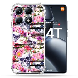 Coque Renforcée Pour Xiaomi 14T Pro Tete de Mort Pattern