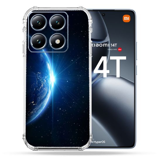 Coque Renforcée Pour Xiaomi 14T Pro Univers Planete Terre