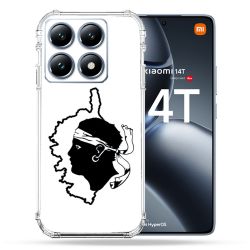 Coque Renforcée Pour Xiaomi 14T Pro Voyage Corse Blanc