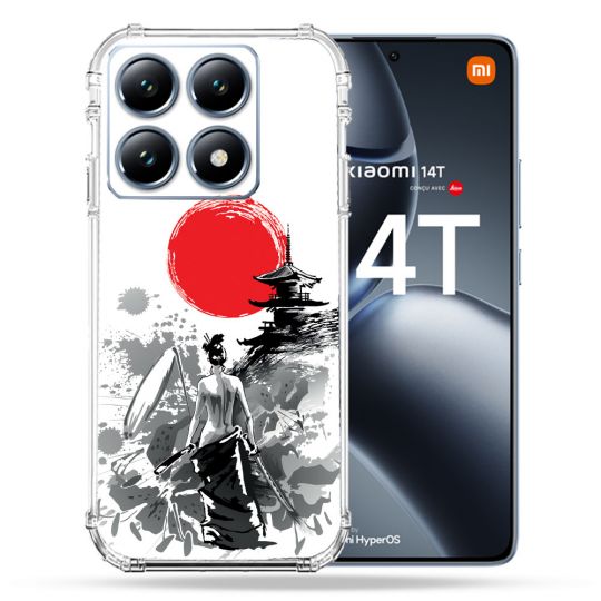 Coque Renforcée Pour Xiaomi 14T Pro Voyage Japon Femme
