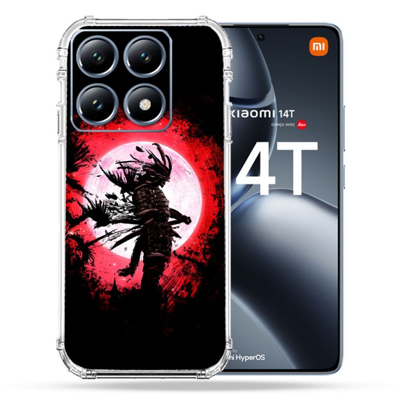 Coque Renforcée Pour Xiaomi 14T Pro Voyage Japon Samourai