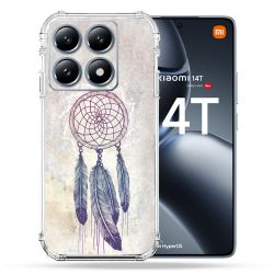 Coque Renforcée Pour Xiaomi 14T Pro Zen Attrape Reve Blanc