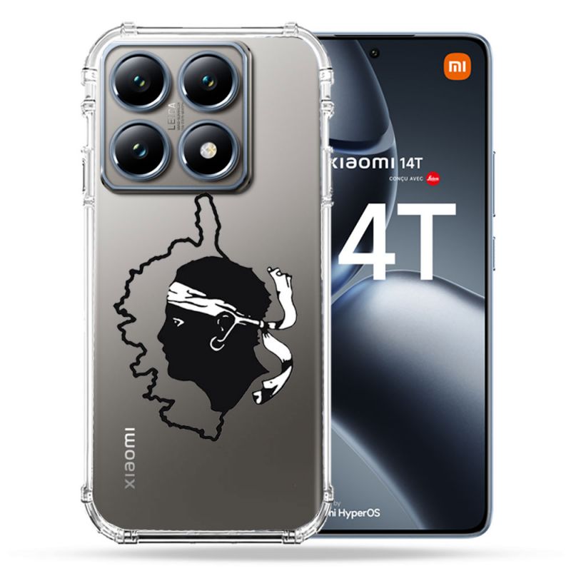 Coque Transparente Pour Xiaomi 14T Pro Corse