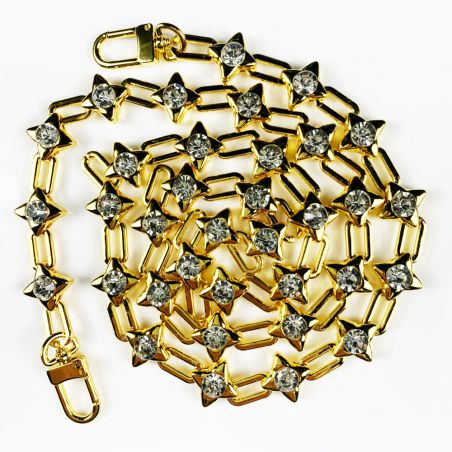 Coque Transparente Pour Xiaomi 14T Pro Lanière / Cordon Bijou Diamant Or Clair