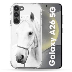 Coque renforcée Pour Samsung Galaxy A26 5G Animal Cheval Cristal