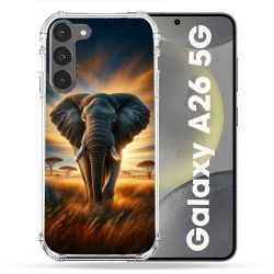 Coque renforcée Pour Samsung Galaxy A26 5G Animal Elephant Savane