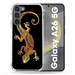 Coque renforcée Pour Samsung Galaxy A26 5G Animal Lezard Noir