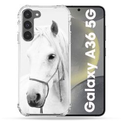Coque Renforcée Pour Samsung Galaxy A36 5G Animal Cheval Cristal