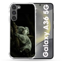 Coque Renforcée Pour Samsung Galaxy A36 5G Animal Koala Noir