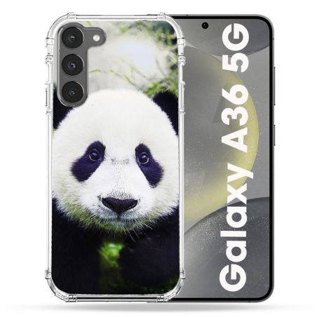 Coque Renforcée Pour Samsung Galaxy A36 5G Animal Panda Color