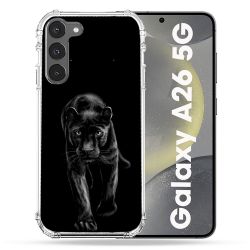 Coque renforcée Pour Samsung Galaxy A26 5G Animal Panthère Noire