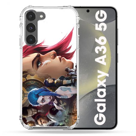 Coque Renforcée Pour Samsung Galaxy A36 5G Arcane Jynx Sœur