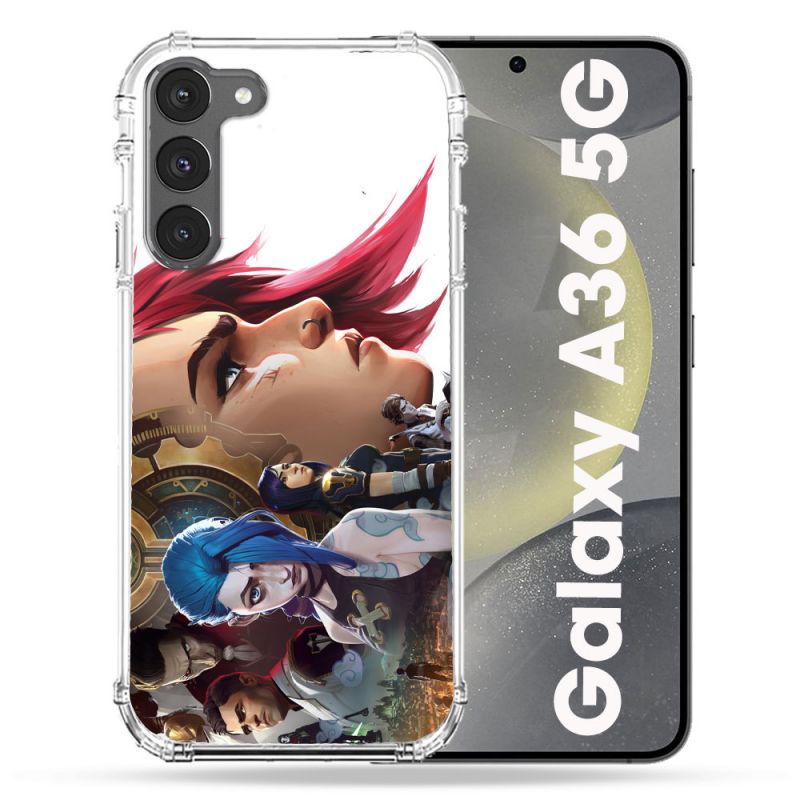 Coque Renforcée Pour Samsung Galaxy A36 5G Arcane Jynx Sœur