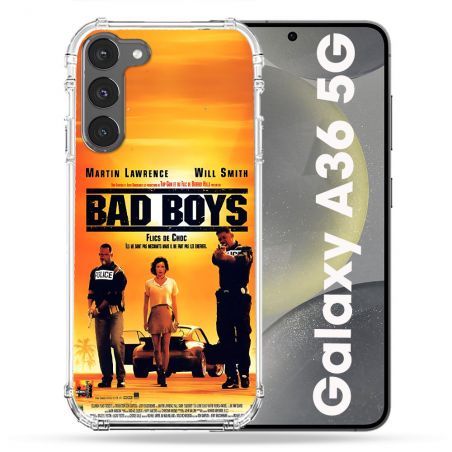 Coque Renforcée Pour Samsung Galaxy A36 5G Bad Boys Affiche