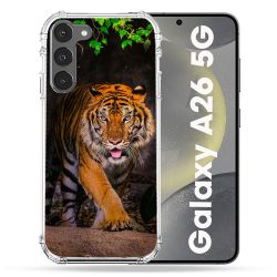 Coque renforcée Pour Samsung Galaxy A26 5G Animal Tigre Jungle