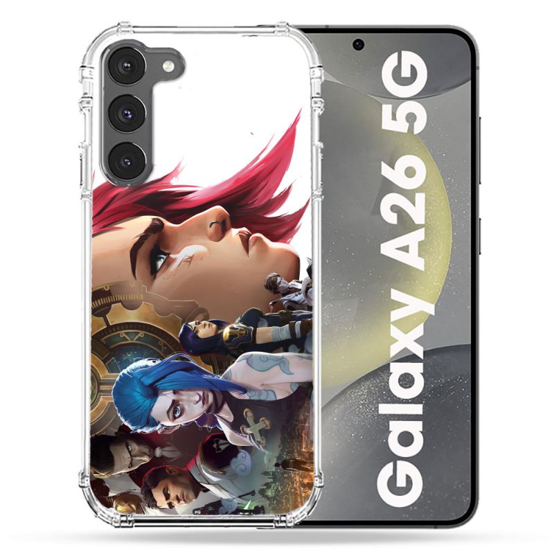 Coque renforcée Pour Samsung Galaxy A26 5G Arcane Jynx Sœur