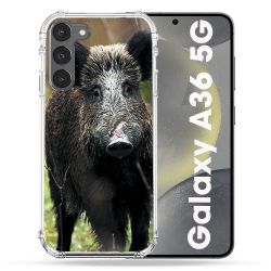 Coque Renforcée Pour Samsung Galaxy A36 5G Chasse Sanglier bois