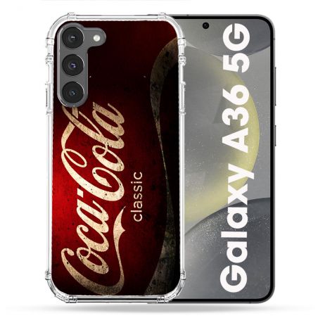 Coque Renforcée Pour Samsung Galaxy A36 5G Coca Cola Classique