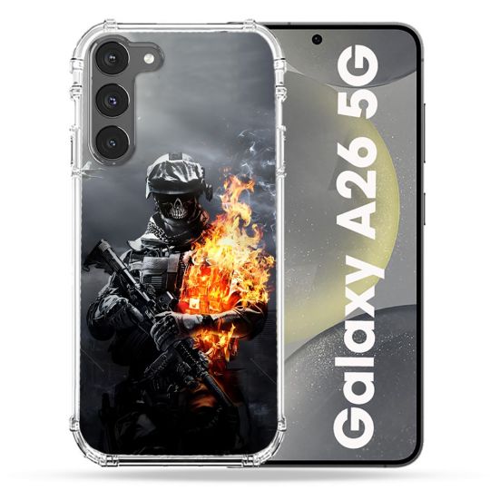 Coque renforcée Pour Samsung Galaxy A26 5G Call Of Duty Squelette