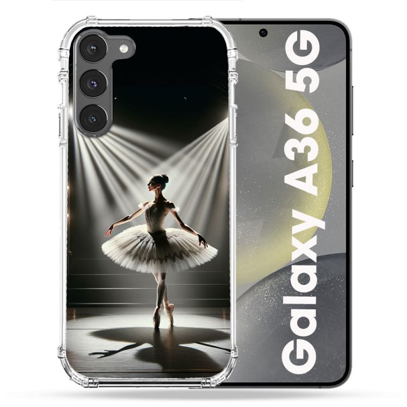 Coque Renforcée Pour Samsung Galaxy A36 5G Danseuse Lumière