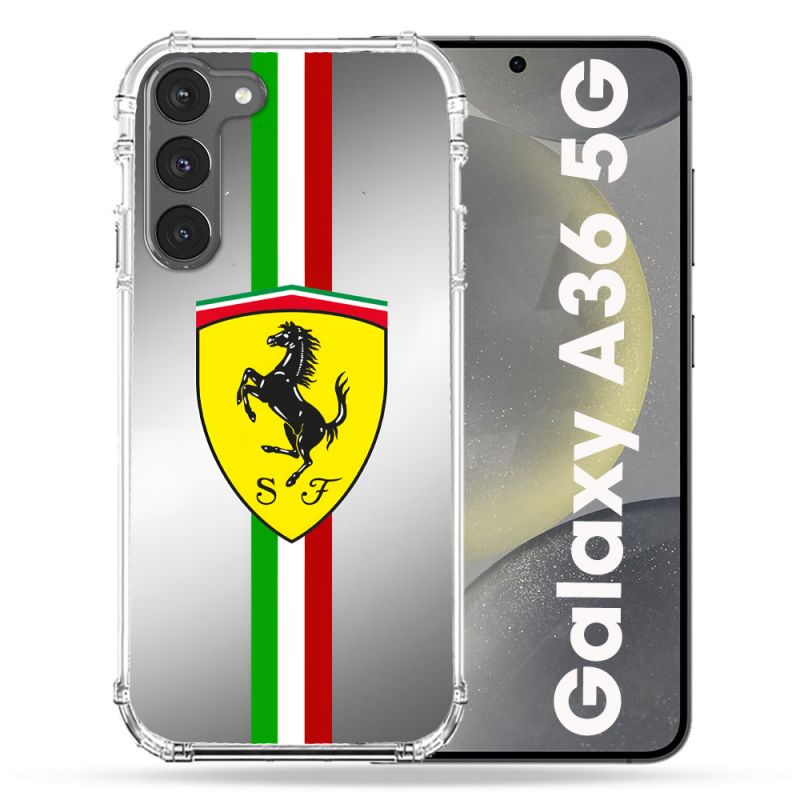 Coque Renforcée Pour Samsung Galaxy A36 5G Ferrari Ligne
