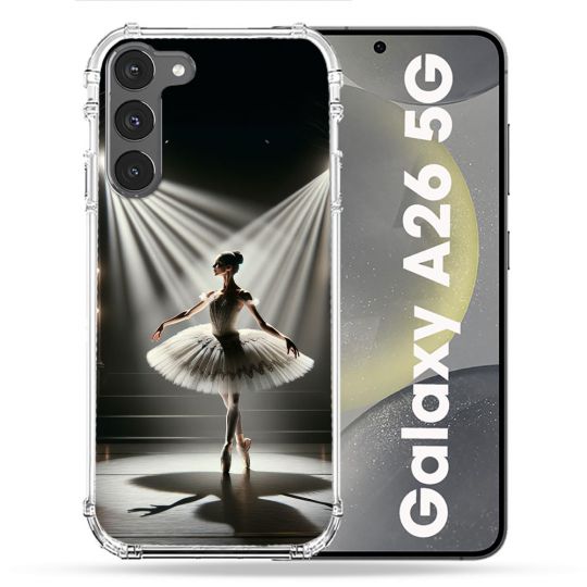Coque renforcée Pour Samsung Galaxy A26 5G Danseuse Lumière