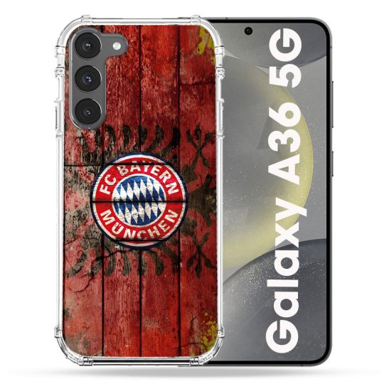 Coque Renforcée Pour Samsung Galaxy A36 5G Foot Bayern Munich Drapeau