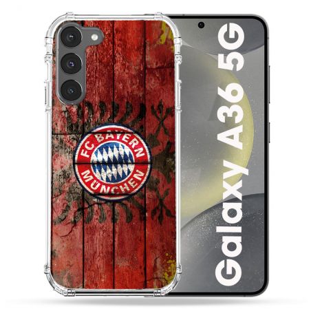Coque Renforcée Pour Samsung Galaxy A36 5G Foot Bayern Munich Drapeau