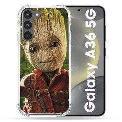 Coque Renforcée Pour Samsung Galaxy A36 5G Groot Vert