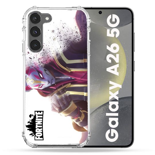 Coque renforcée Pour Samsung Galaxy A26 5G Fortnite Blanc
