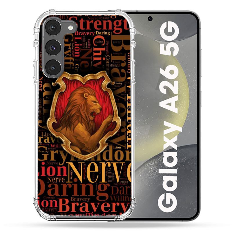 Coque renforcée Pour Samsung Galaxy A26 5G Harry Potter Griffondor