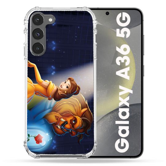 Coque Renforcée Pour Samsung Galaxy A36 5G La Belle et La Bête
