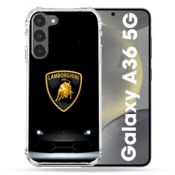 Coque Renforcée Pour Samsung Galaxy A36 5G Lamborghini Noir