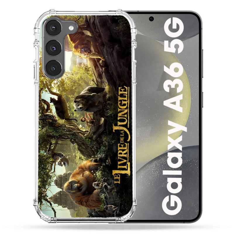 Coque Renforcée Pour Samsung Galaxy A36 5G Le Livre De La Jungle Affiche