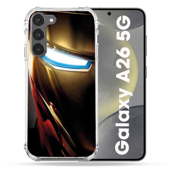 Coque renforcée Pour Samsung Galaxy A26 5G Iron Man Casque