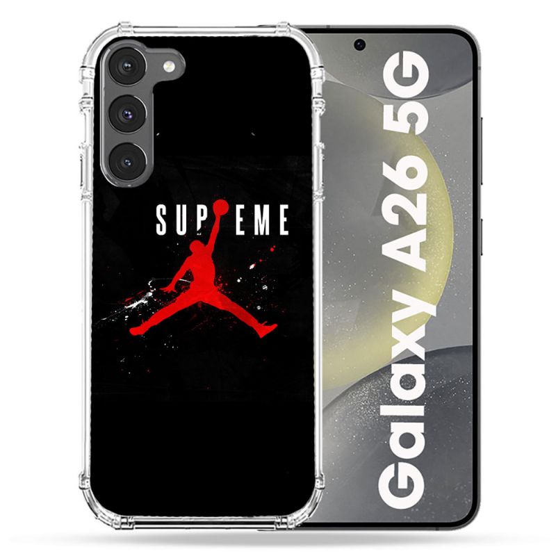 Coque renforcée Pour Samsung Galaxy A26 5G Jordan Supreme Noir